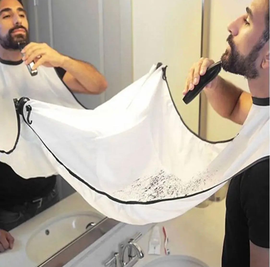1 Set Men's Shaving Apron, Hair Care Bib