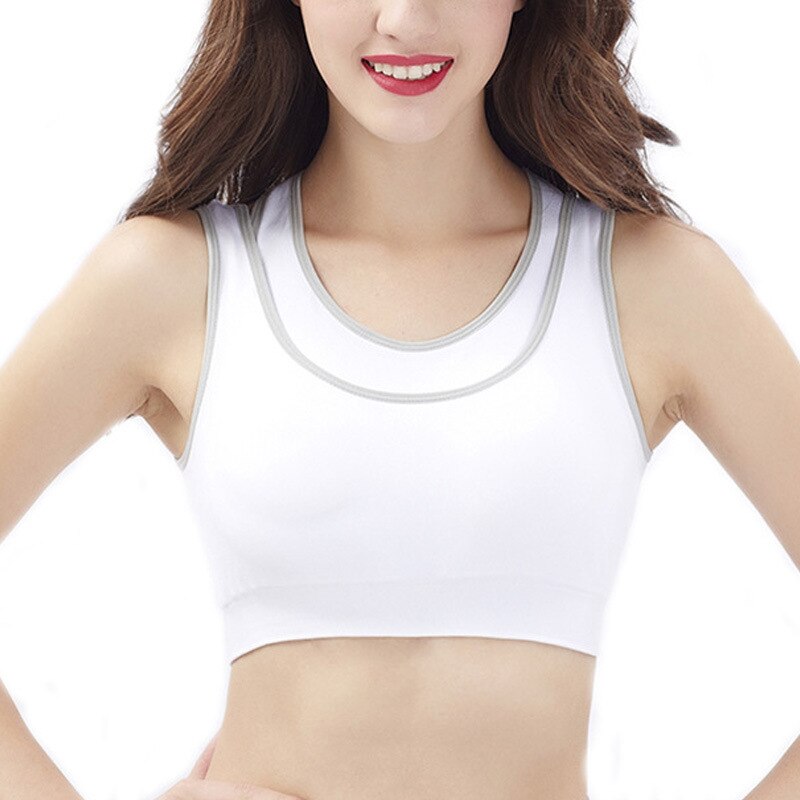 Safty Sports Bra High Stretch Breathable Top Fitness Women Padded Running Yoga Gym Seamless Crop Bra