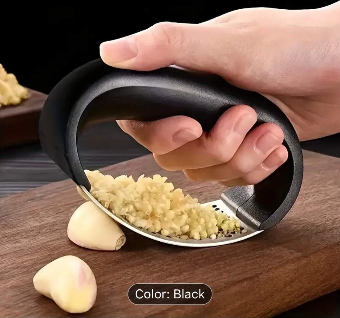 1pc, Garlic Press, Stainless Steel