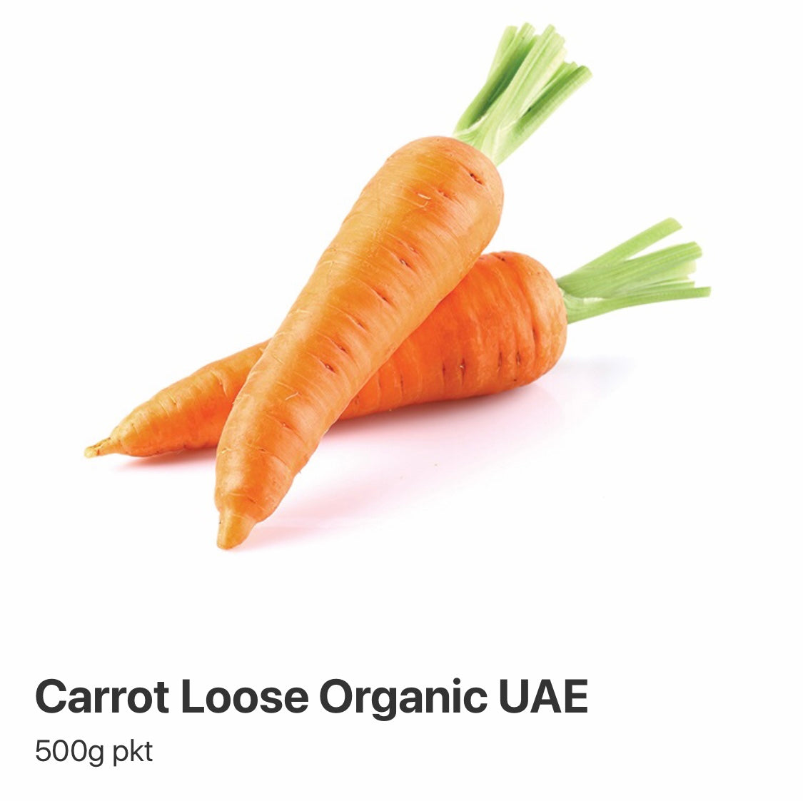 Carrot Loose Organic