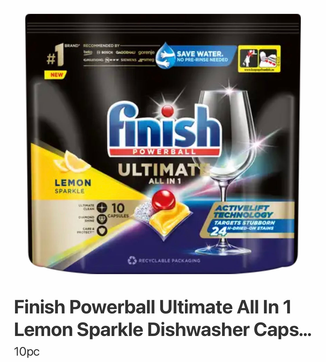 Finish powerball Ultimate