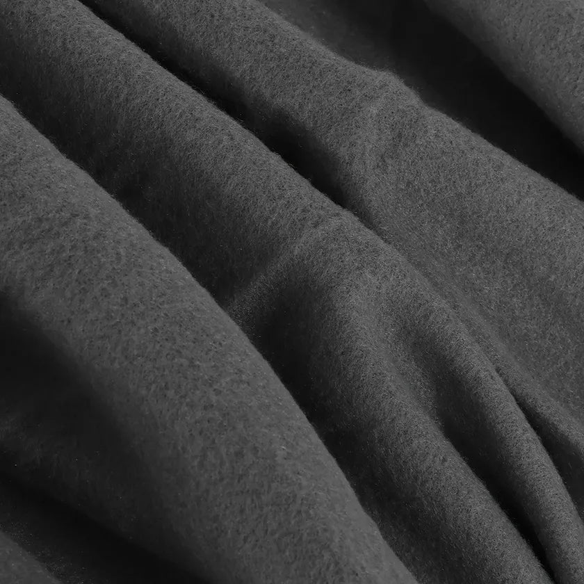 BV Fleece Blanket, Grey - 200x220cm