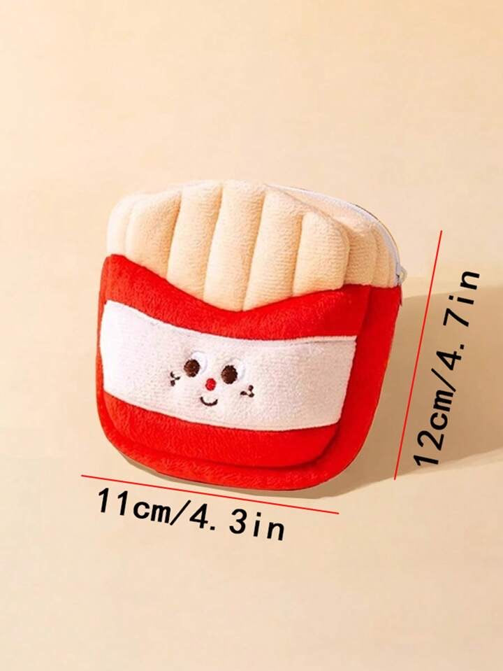 Dog Chest Strap With Leash Set, Cartoon French fries Shaped Backpack Dog Harness With Outdoor Traction Rope