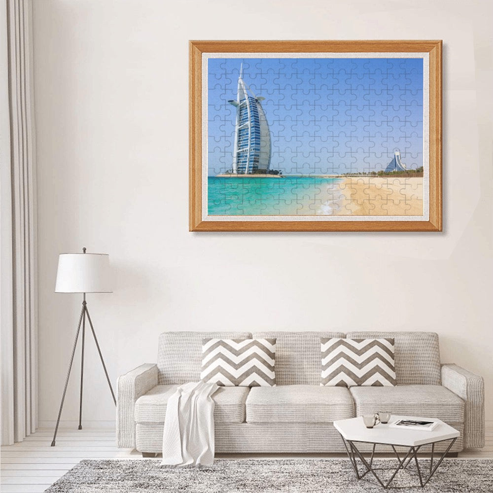 500-Piece Wooden Photo Puzzles