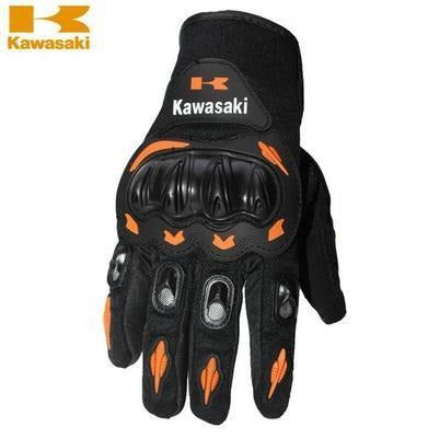 Kawasaki Bike Motorcycle Gloves Sports All Finger Outdoor Riding Gloves
