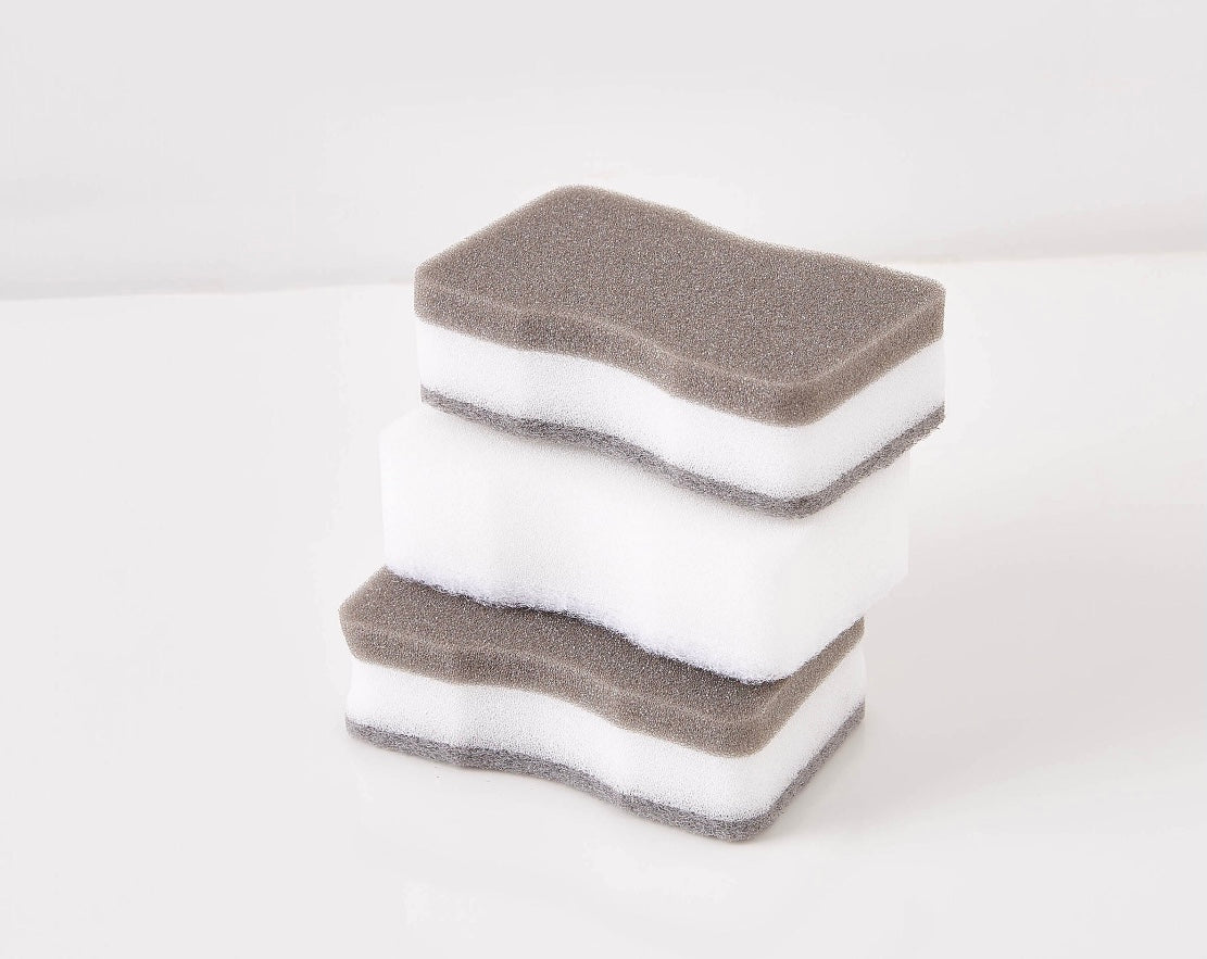 Cleaning sponge set of 3