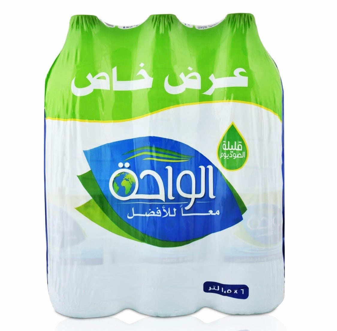 Oasis bottled drinking water 6x1.5 L