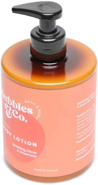 BUBBLES & Co SPARKLING CITRUS ROSEMARY BODY LOTION 500ML