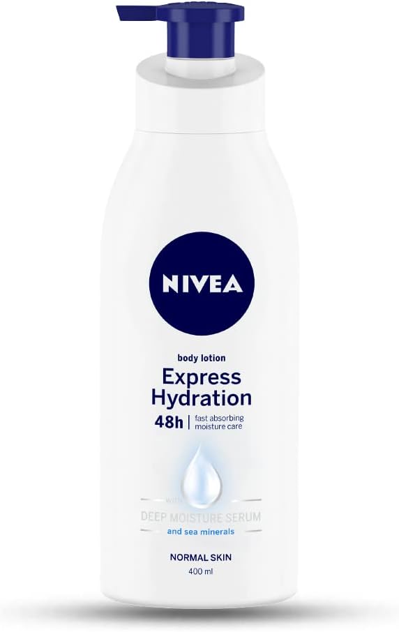NIVEA Body Lotion, Express Hydration With Sea Minerals, 400ml