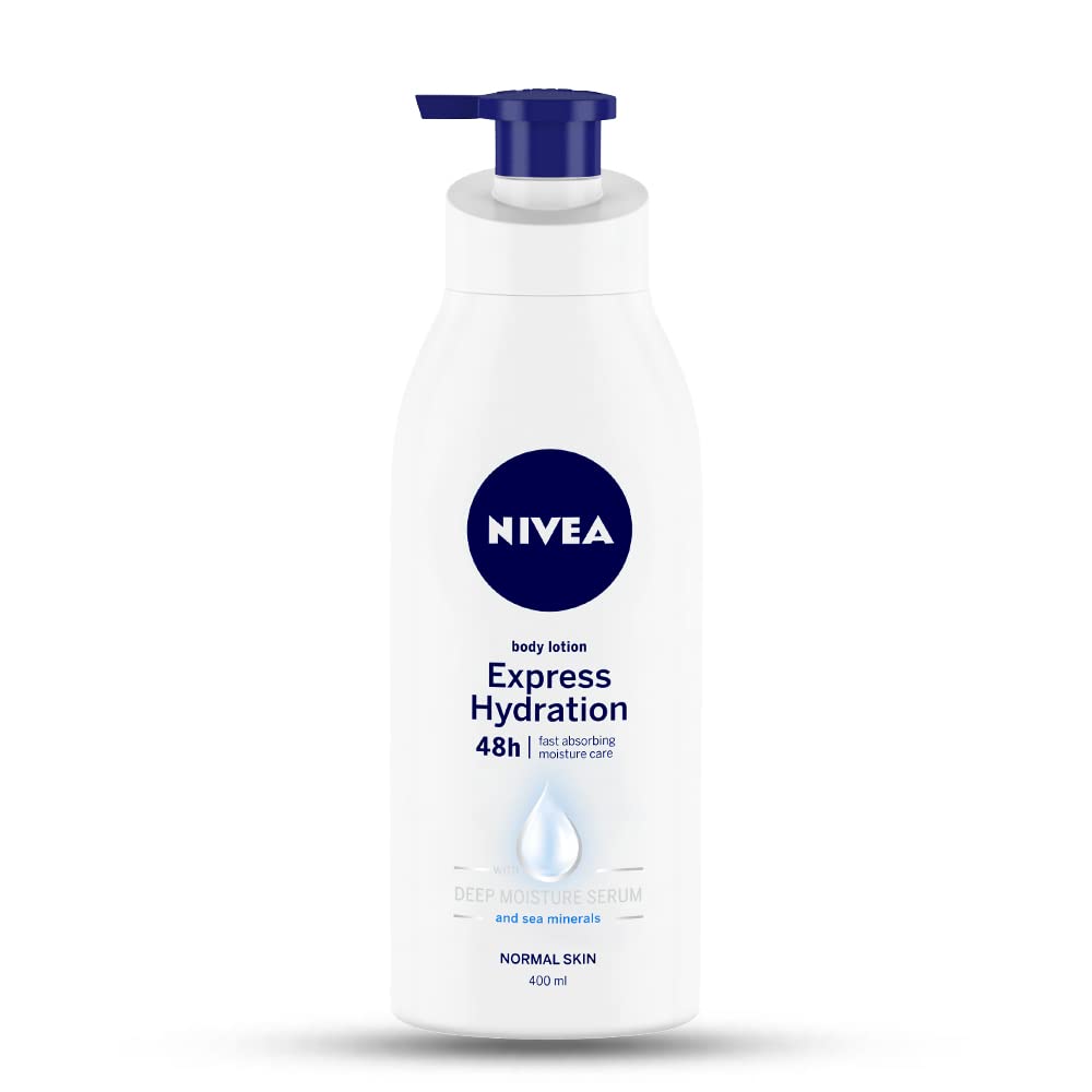 NIVEA Body Lotion, Express Hydration With Sea Minerals, 400ml