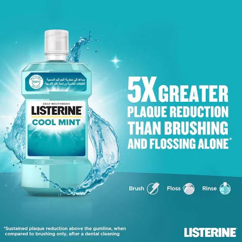 Listerine Cool Mint Mouthwash 500ml