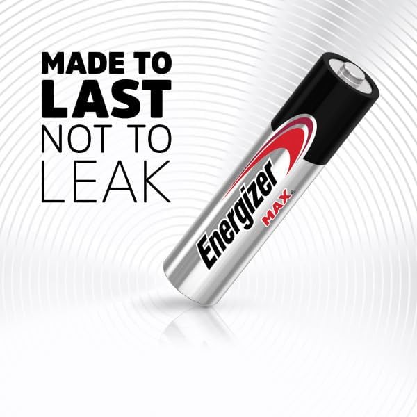 Energizer AA Batteries, Alkaline Power Batteries, 24 Pack
