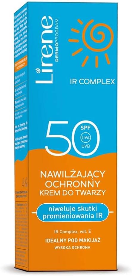 Lirene IR Complex Moisturizing and Protective Face Cream, SPF 50 | 40ml