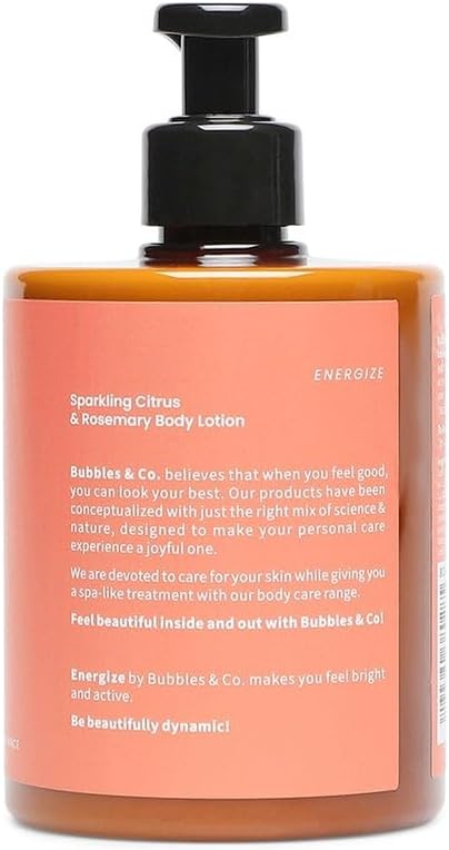 BUBBLES & Co SPARKLING CITRUS ROSEMARY BODY LOTION 500ML