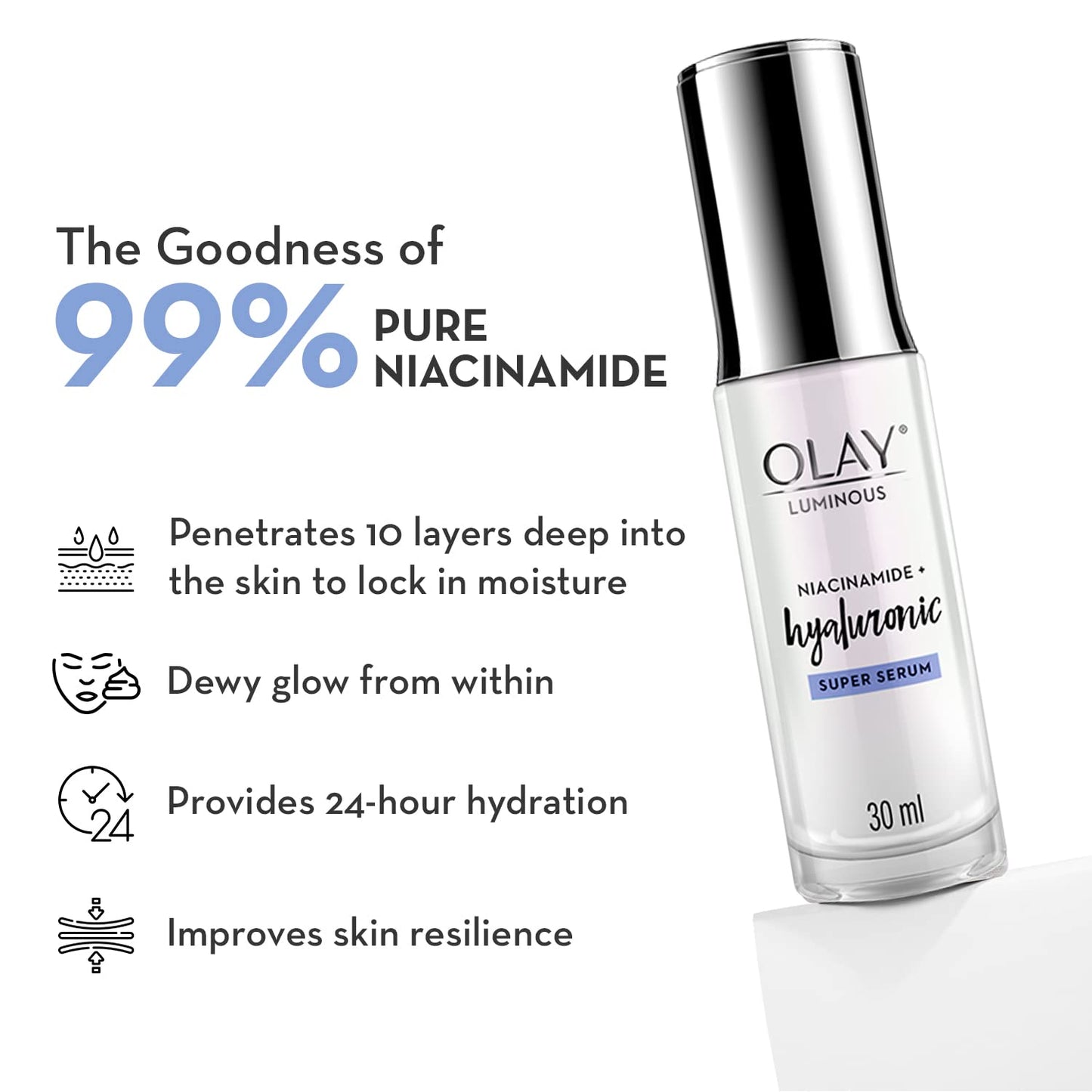 OLAY Super Serum: Luminous Serum, 30 Ml
