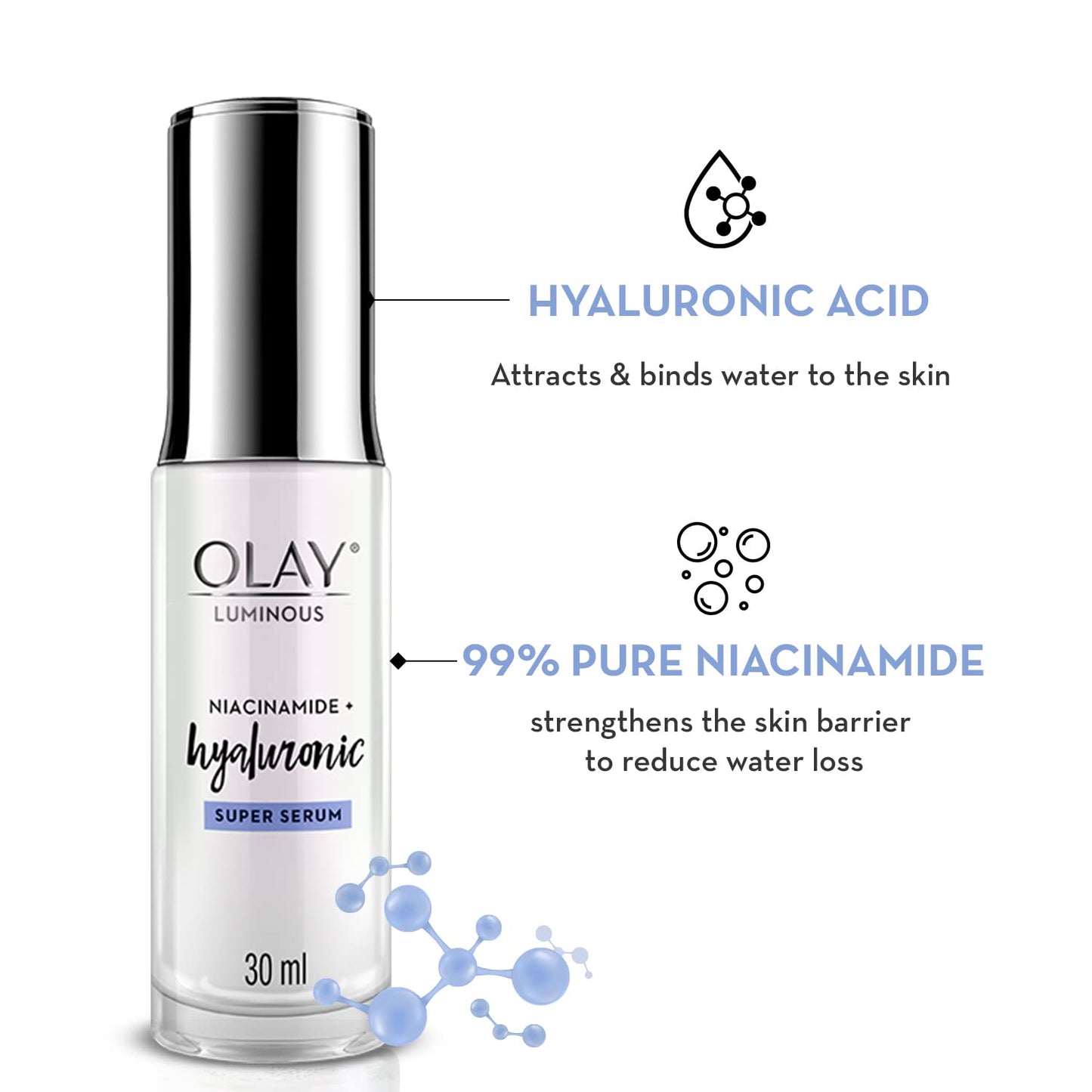 OLAY Super Serum: Luminous Serum, 30 Ml