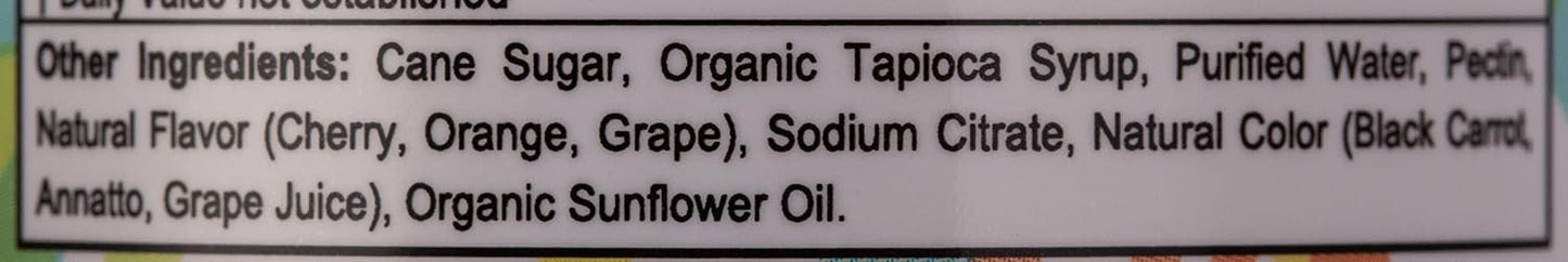 Sunshine Nutrition Cool Gummies With Vitamin C For Kids, 60 Gummies | 100% All Natural Flavor | Gluten Free