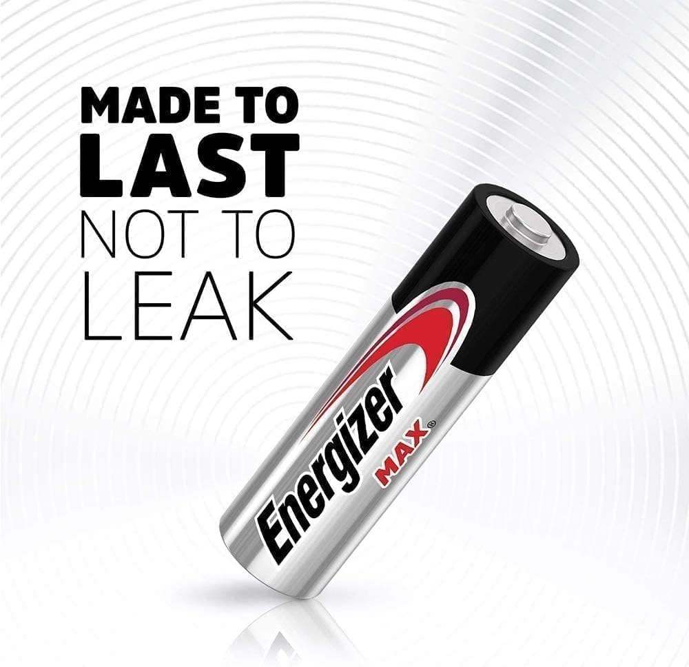 Energizer AA Batteries, Alkaline Power Batteries, 24 Pack