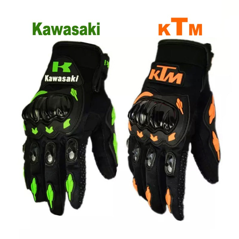 Kawasaki Bike Motorcycle Gloves Sports All Finger Outdoor Riding Gloves