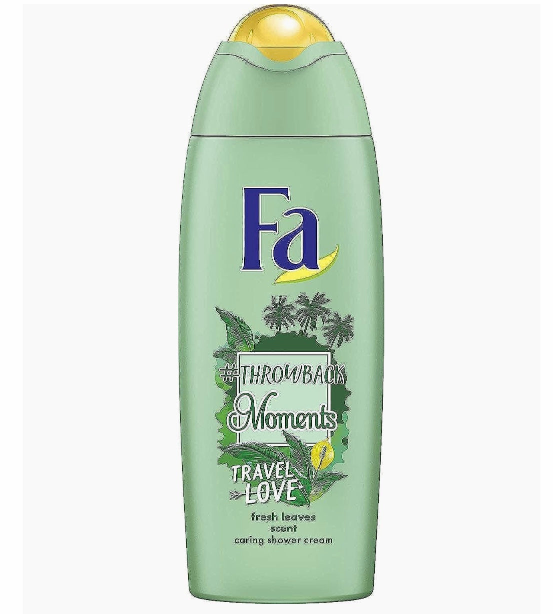 FA SHOWER GEL Travel Love - Fresh Leaves Scent - Gentle to Skin - 250 ml