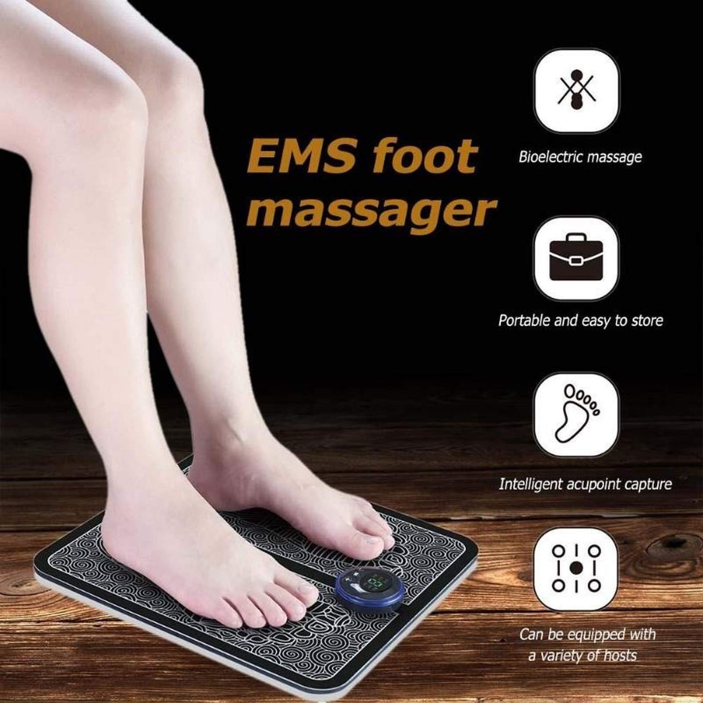 GMYANED EMS Leg Reshaping Foot Massager (USB charging)
