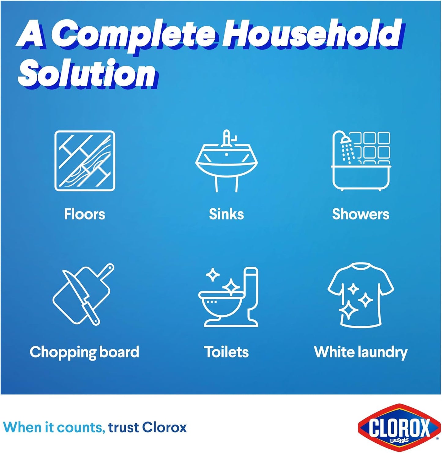 Clorox Liquid Bleach Original, 3.78 L