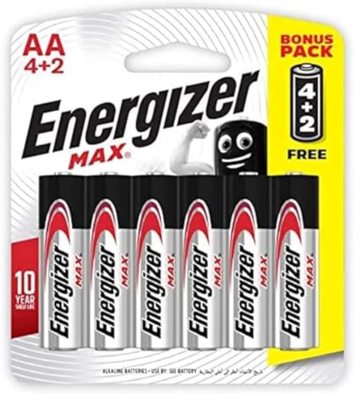 Energizer AA Batteries, Alkaline Power Batteries, 24 Pack