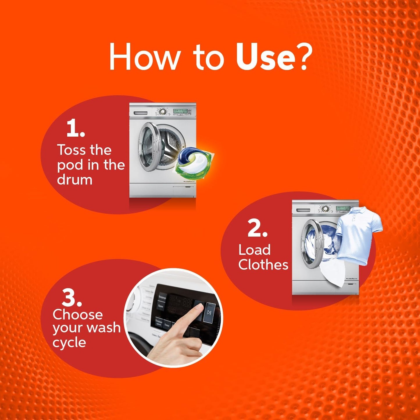 Tide Wow All in 1 Pods Original Scent, 15 Count