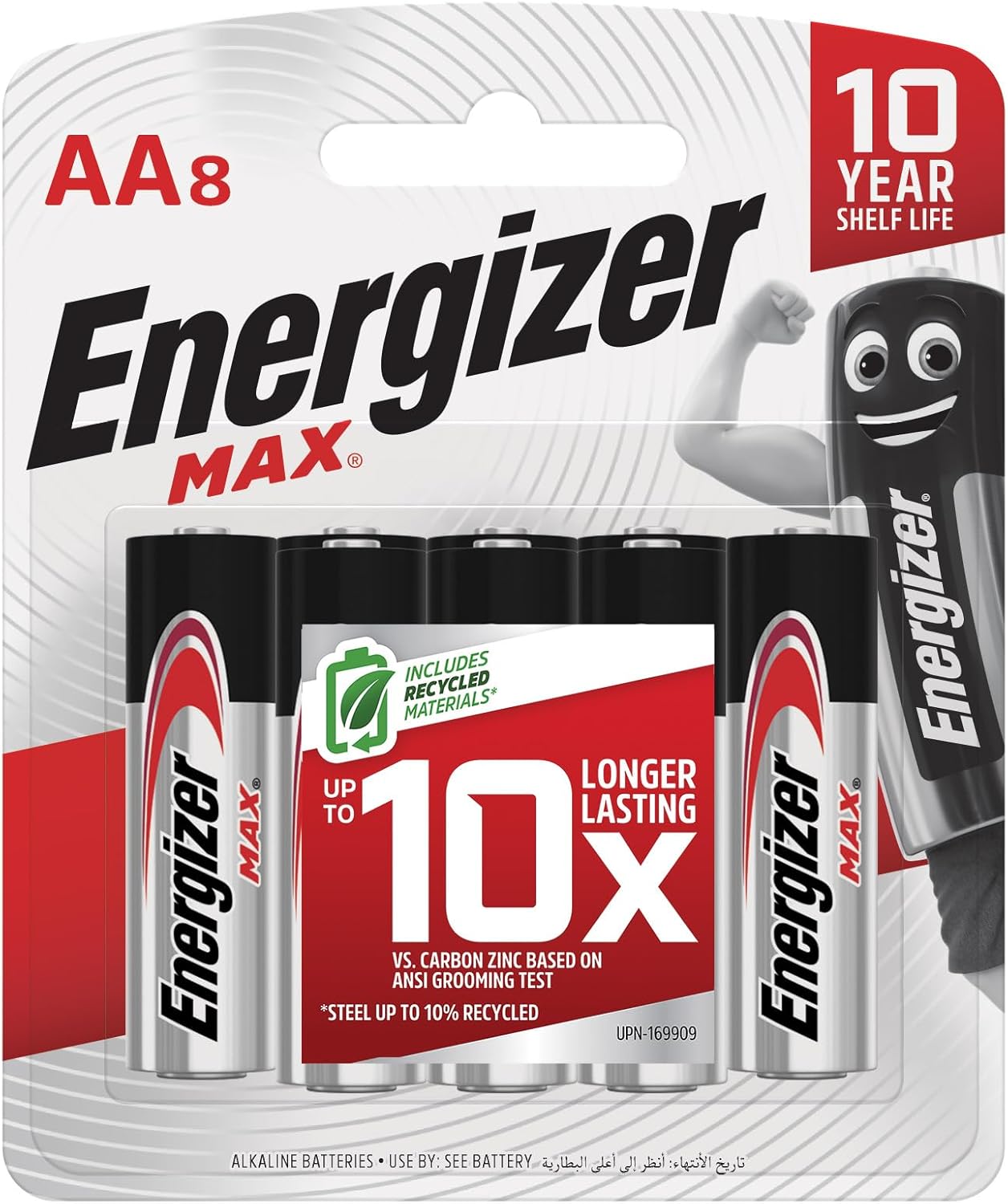 Energizer AA Batteries, Alkaline Power Batteries, 24 Pack