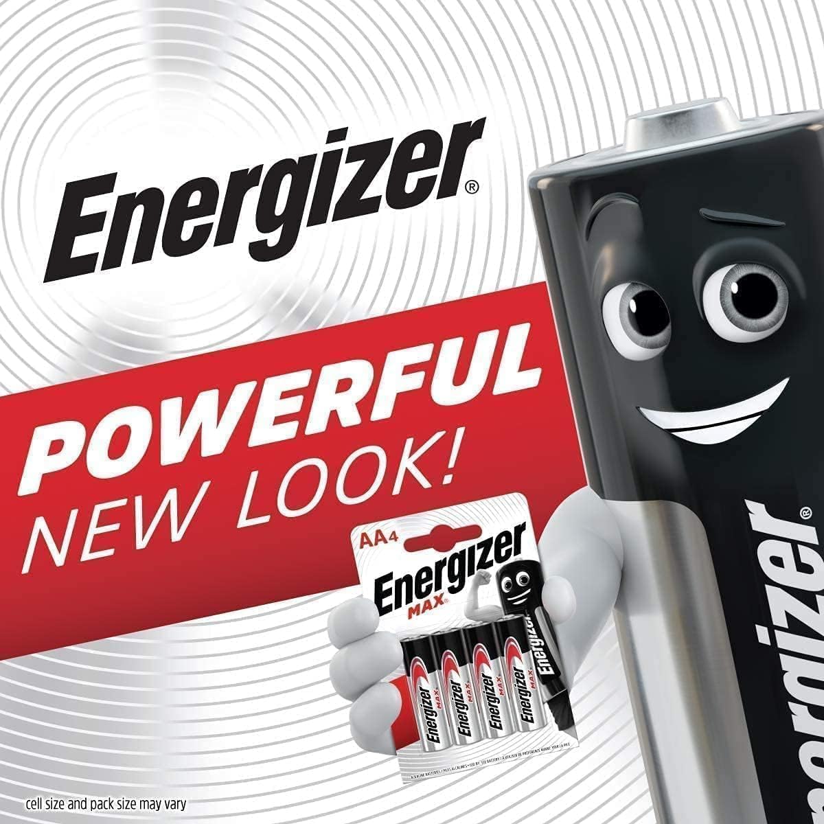 Energizer AA Batteries, Alkaline Power Batteries, 24 Pack