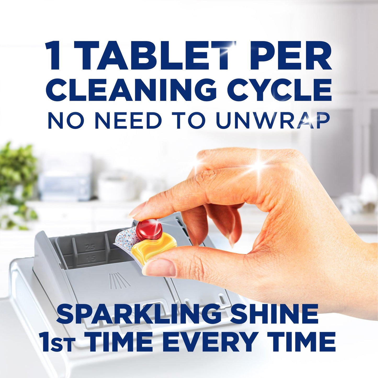 Finish Powerball Quantum Dishwasher Detergent All in One - 50 Tabs