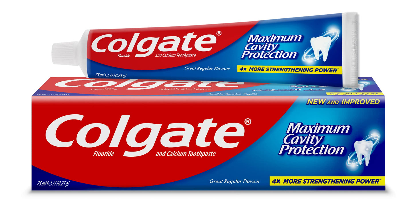 Colgate Maximum Cavity Protection Toothpaste Great Regular Flavour 75 Ml