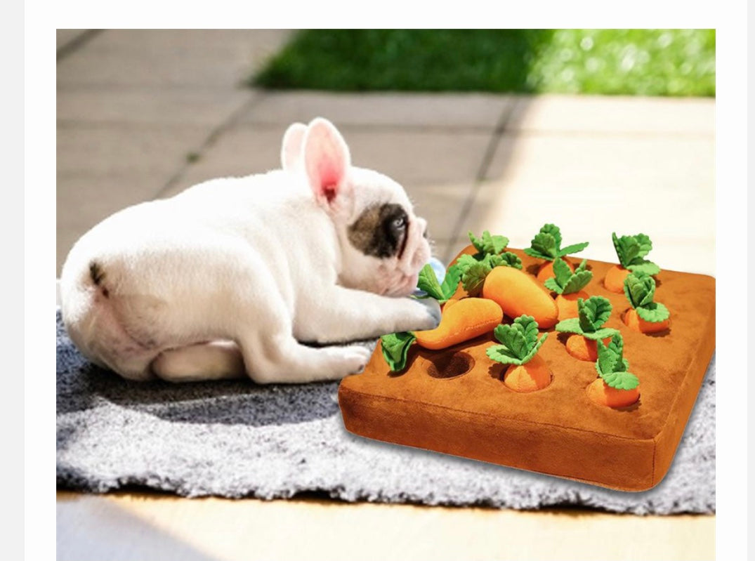Pet Dog Toys Carrot Plush Toy Vegetable Chew Toy For Dogs Snuffle Mat For Dogs Cats Durable Chew Puppy Toy Dogs Accessories