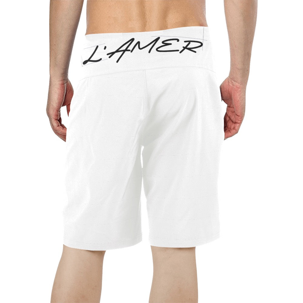 Men's All Over Print Relaxed-Fit Shorts (L16)