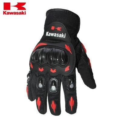 Kawasaki Bike Motorcycle Gloves Sports All Finger Outdoor Riding Gloves