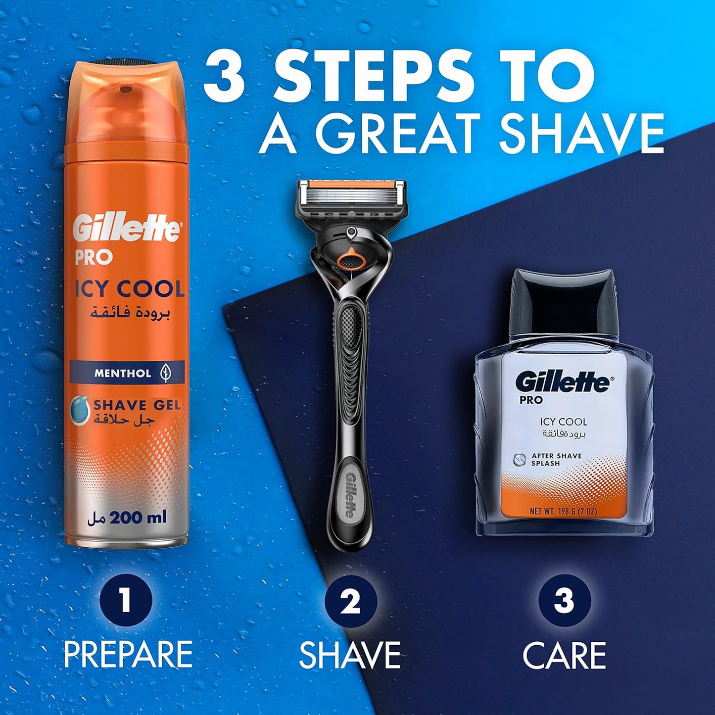 Gillette Razor Pro 200 ml Super Cooler PRO - ICY COOL
