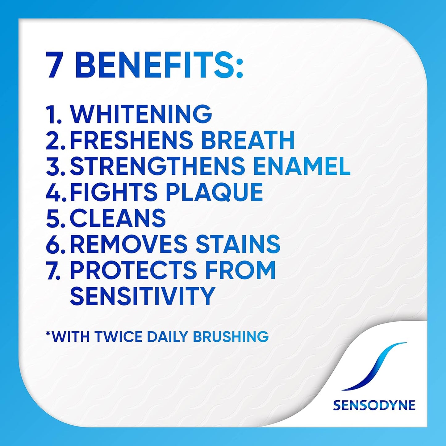 Sensodyne Multi Care + Whitening Toothpaste 75ml