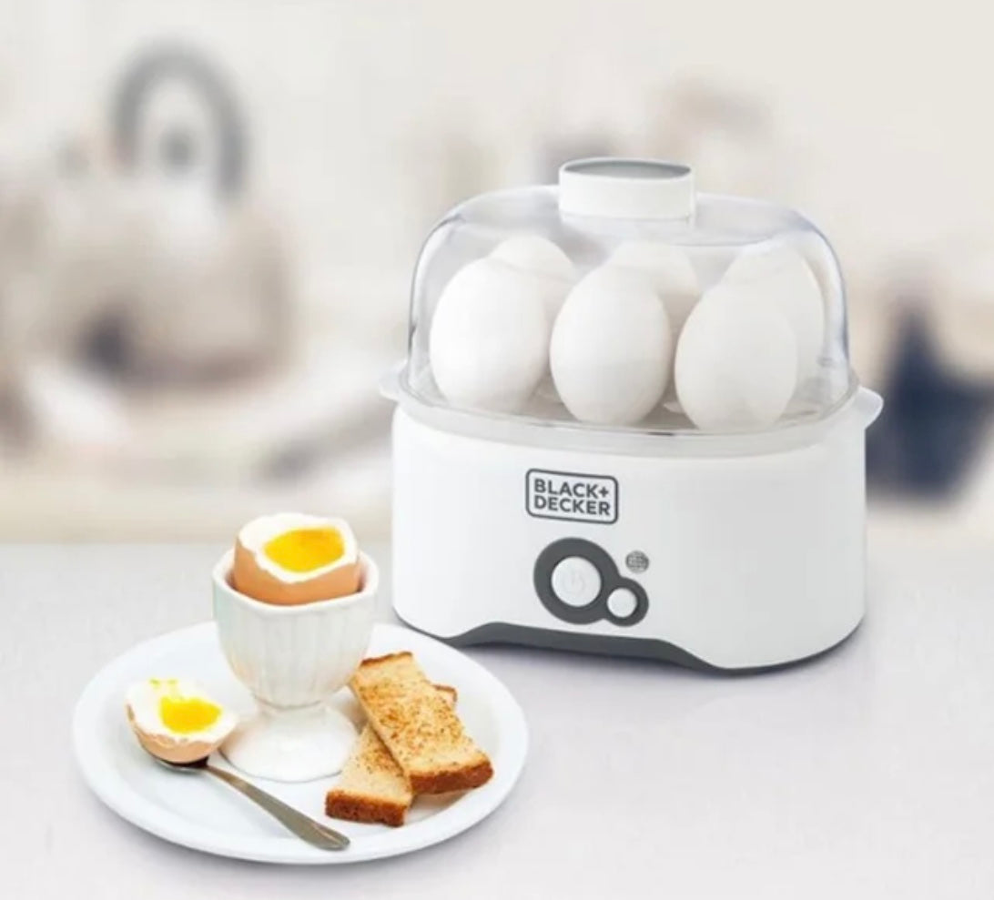 Rapid Egg Cooker and Egg Boiler With 6 Eggs Capacity 280.0 W EG200-B5 White