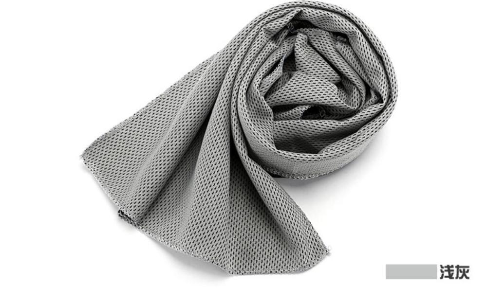 Sport Ice Towel 9 Colors 90*30cm Utility Enduring Instant Cooling Face Towel Heat Relief Reusable Chill Cool Towel