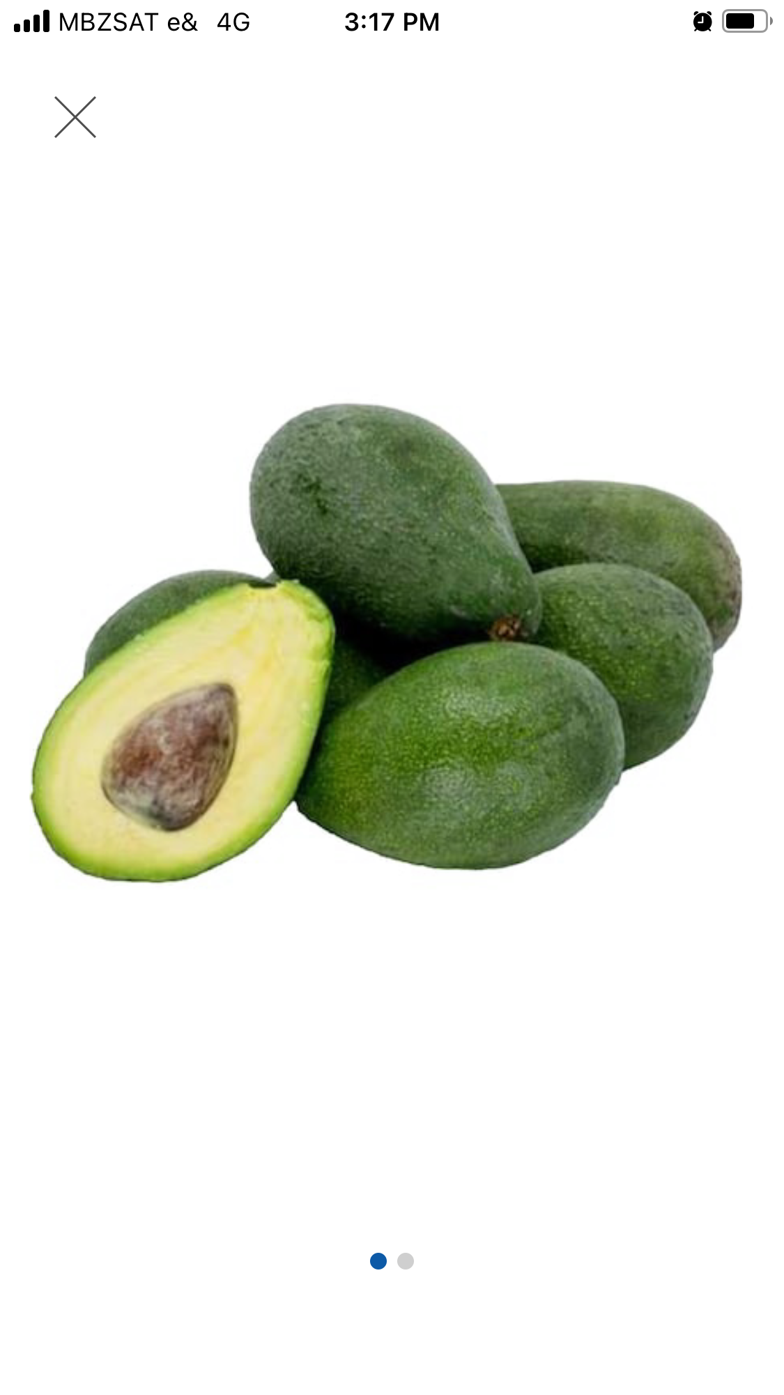 Avocado hass 2pcs