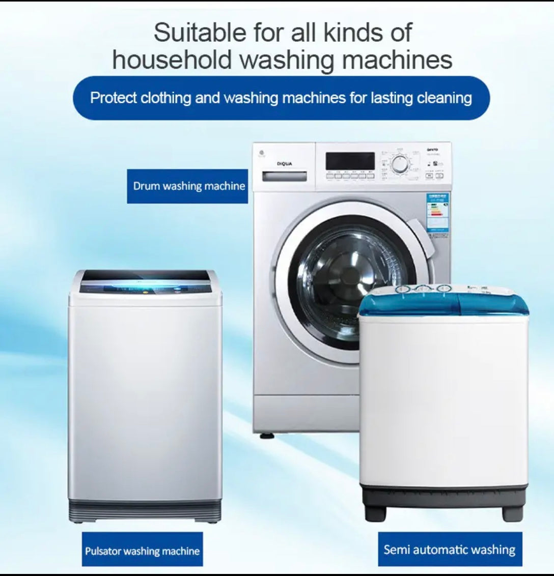 4pcs Washing Machine Cleaner.