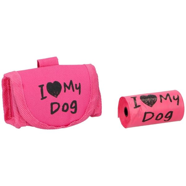 Dog Poop Bags+Holder 15pcs