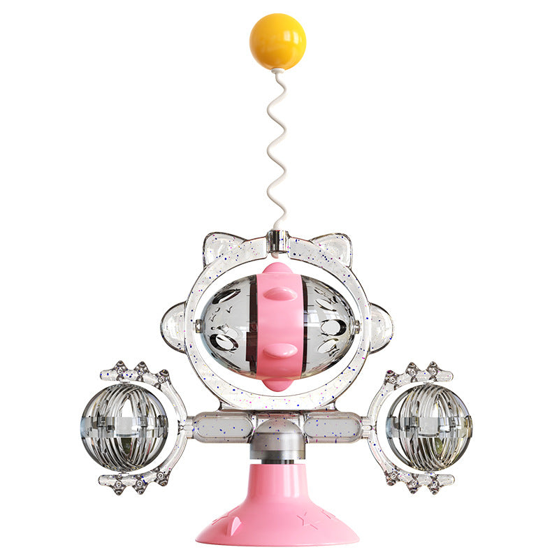 Turntable Funny Cat Stick Cat Toy