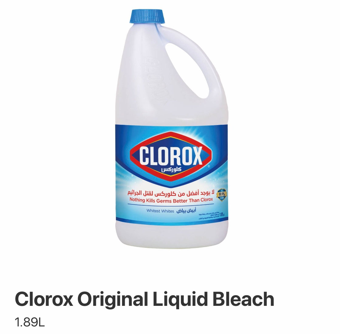 Clorox original liquid bleach