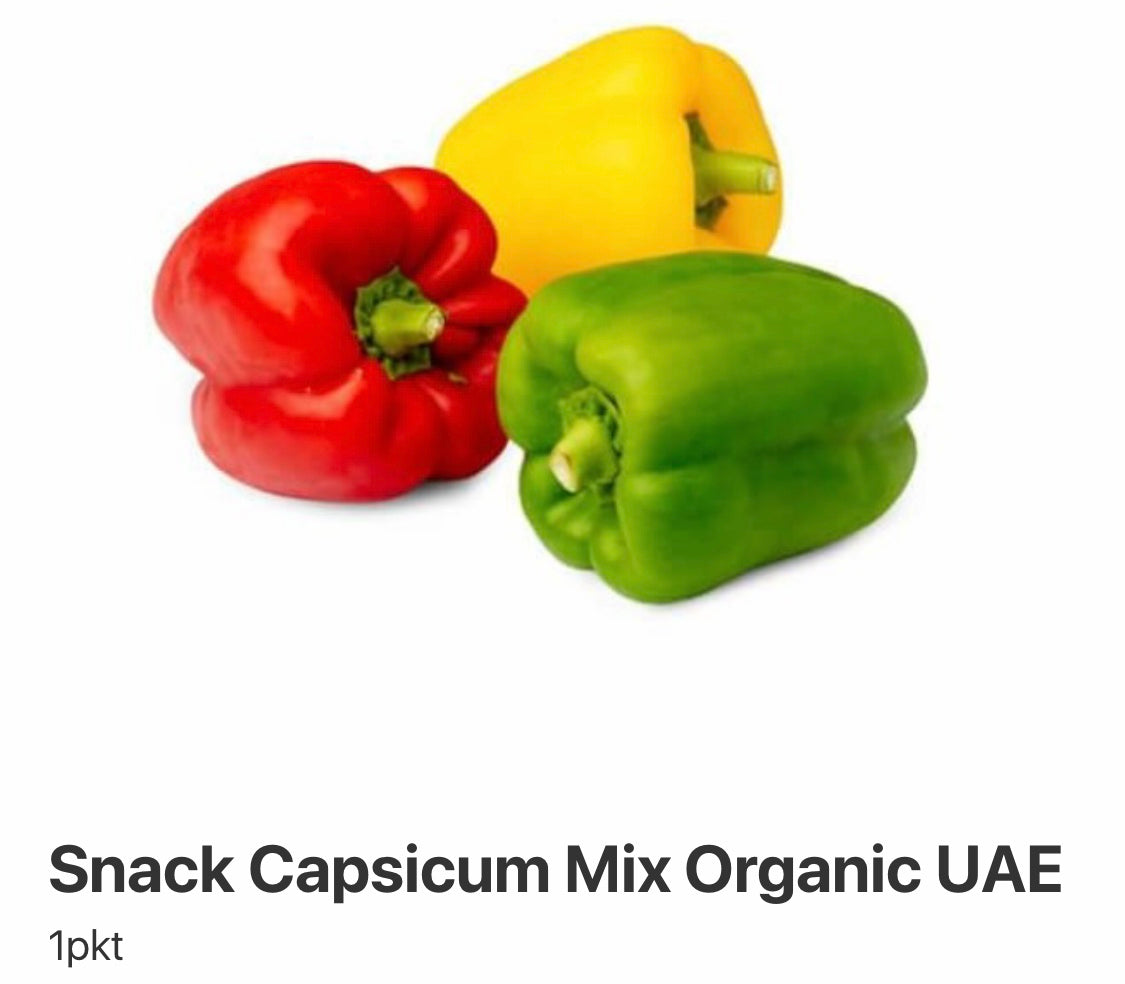 Snacks Capsicum Mix Organic UAE 500gm