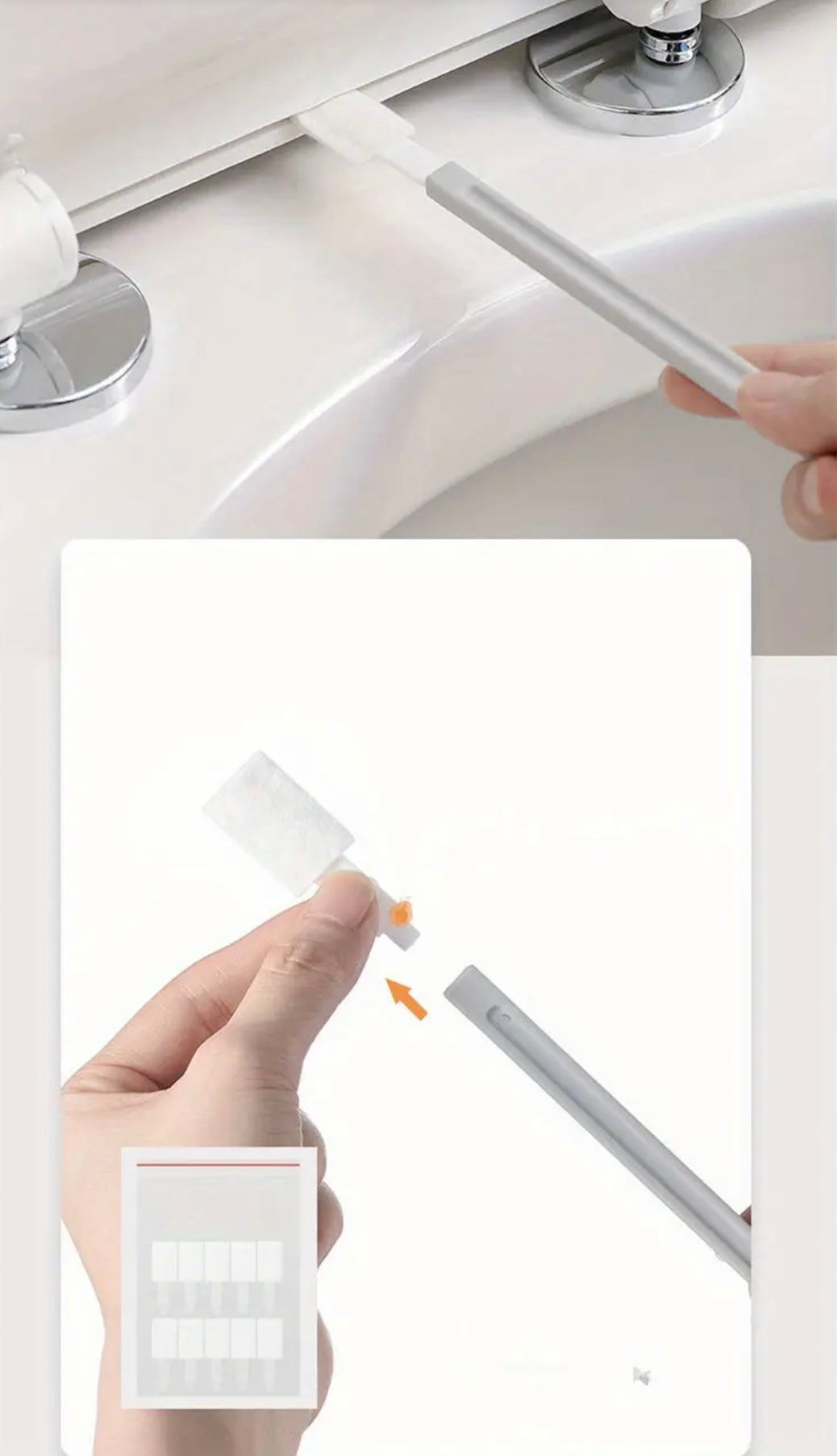 Set (10pcs/20pcs) Toilet Brush , Door Window Gap.