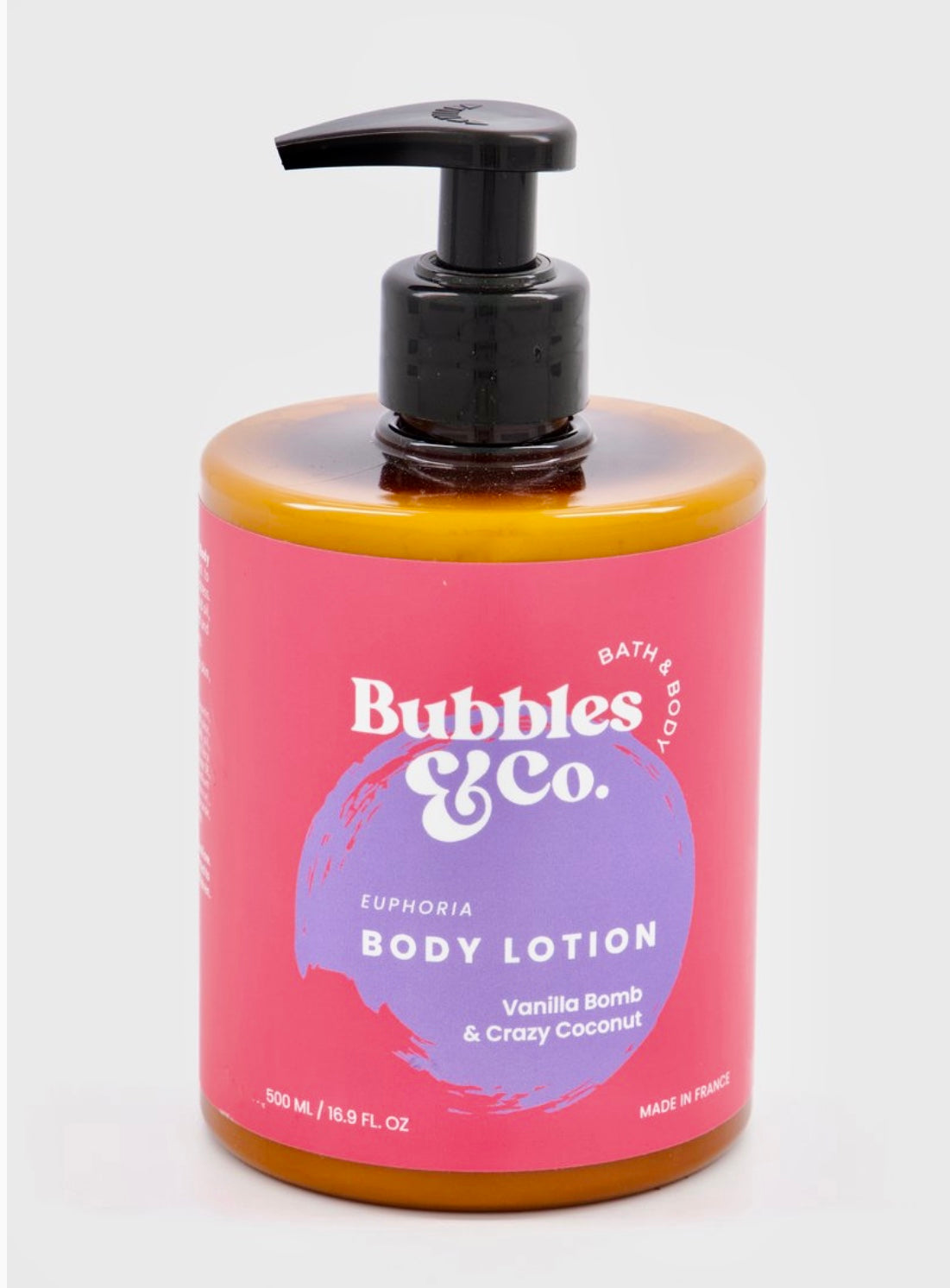 Bubbles and co vanilla bomb lotion