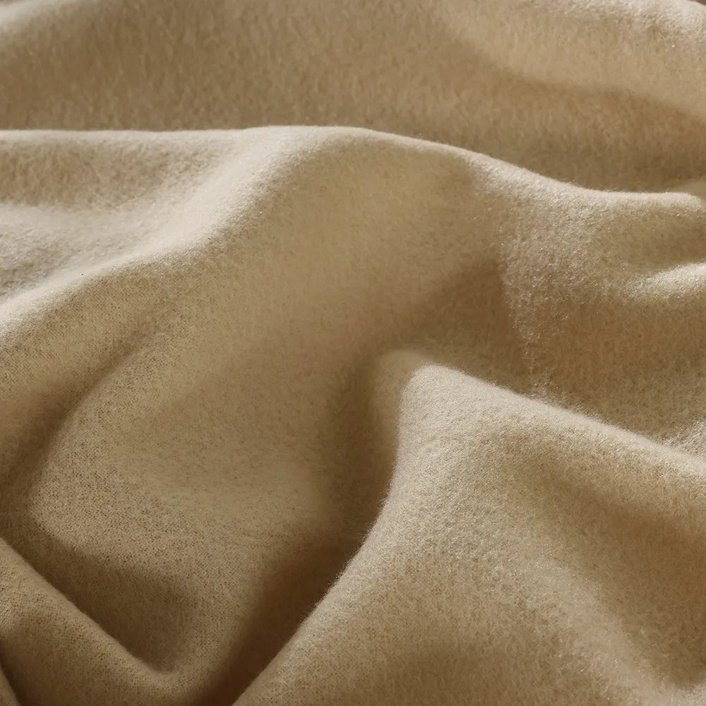 BV Fleece Blanket, Sand – 200x220 cm