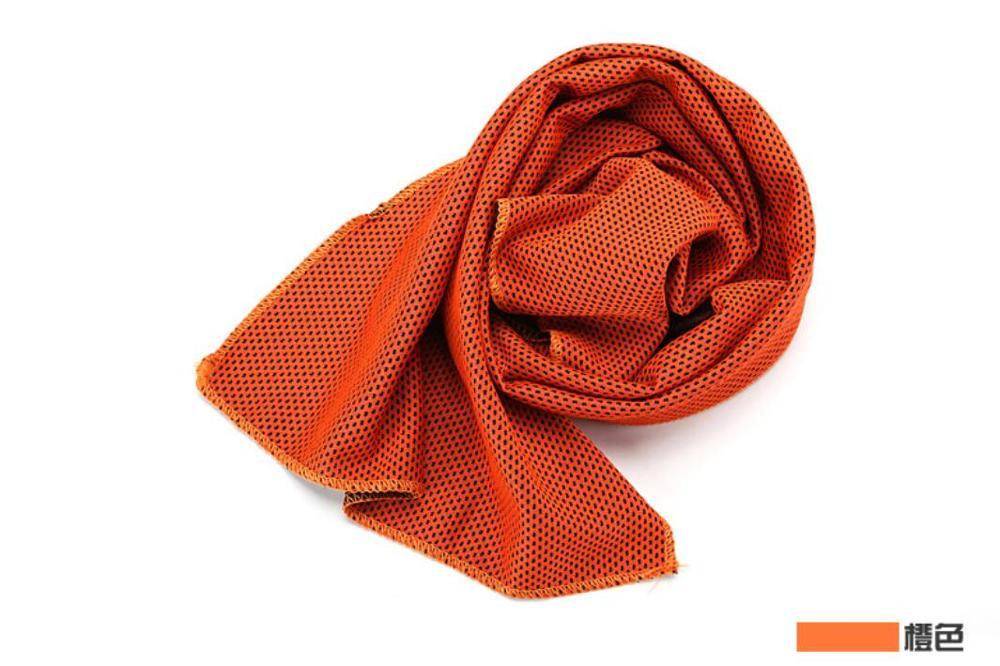 Sport Ice Towel 9 Colors 90*30cm Utility Enduring Instant Cooling Face Towel Heat Relief Reusable Chill Cool Towel
