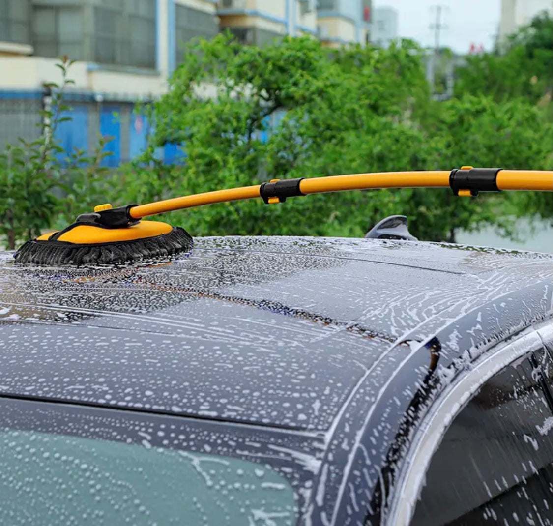 Car Cleaning Brush Car Wash Brush Telescoping Long Handle